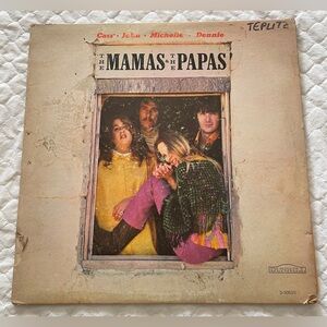 The Mamas & The Papas -Self Titled LP Album- Dunhill- DS 50010- 1966